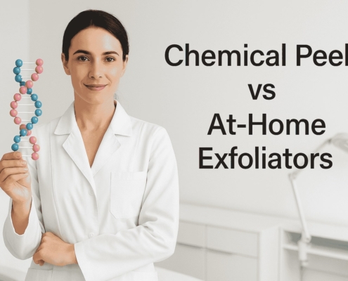Chemical Peels vs At-Home Exfoliators