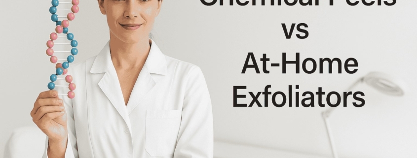 Chemical Peels vs At-Home Exfoliators