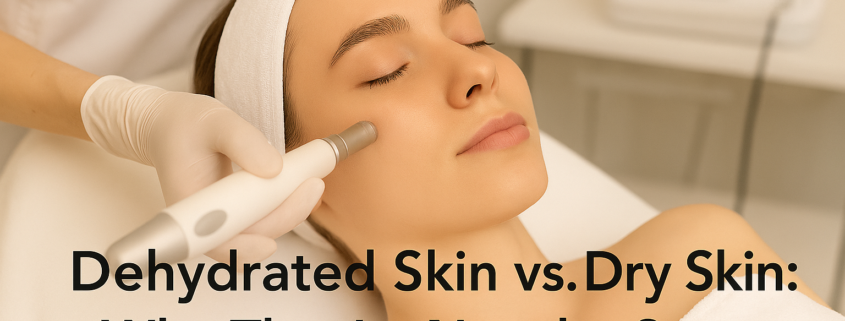 Dehydrated Skin vs Dry Skin